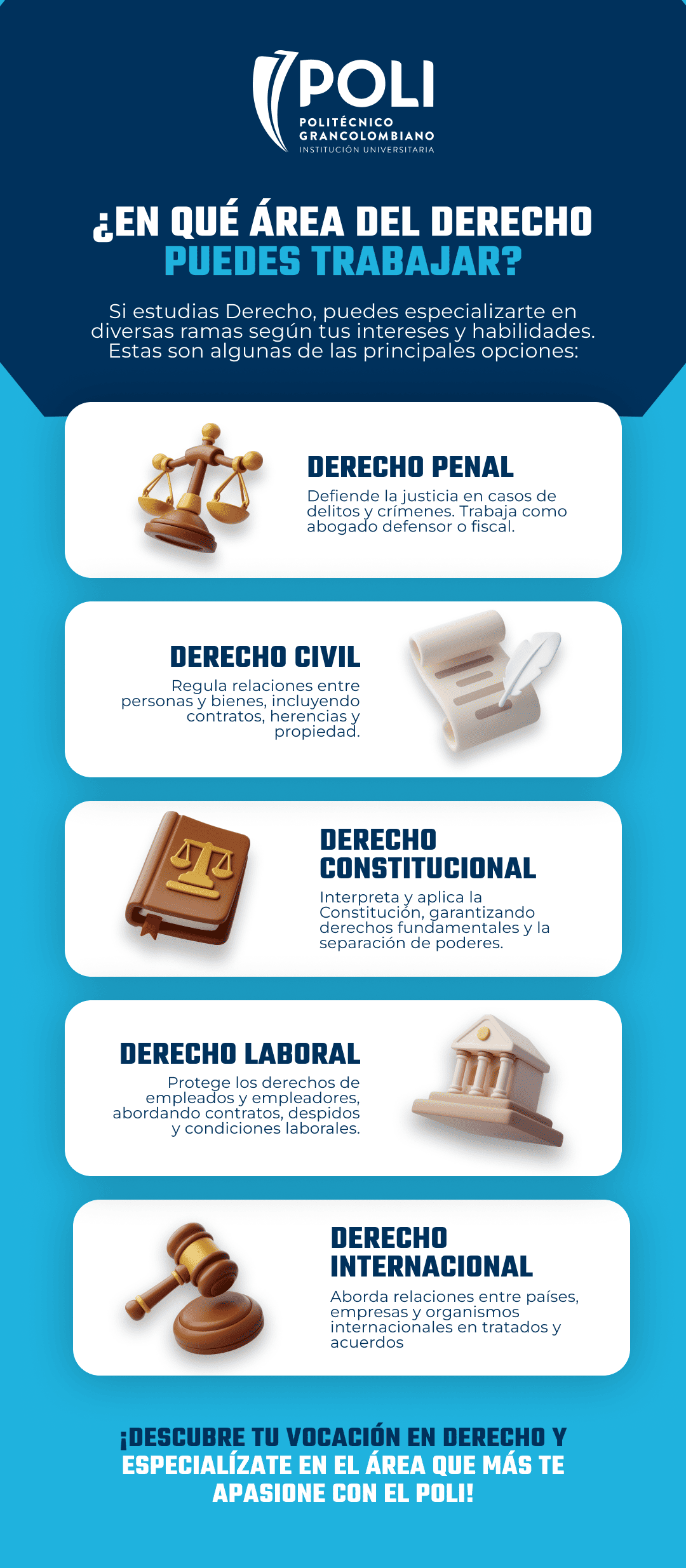 Plan de estudios en derecho
