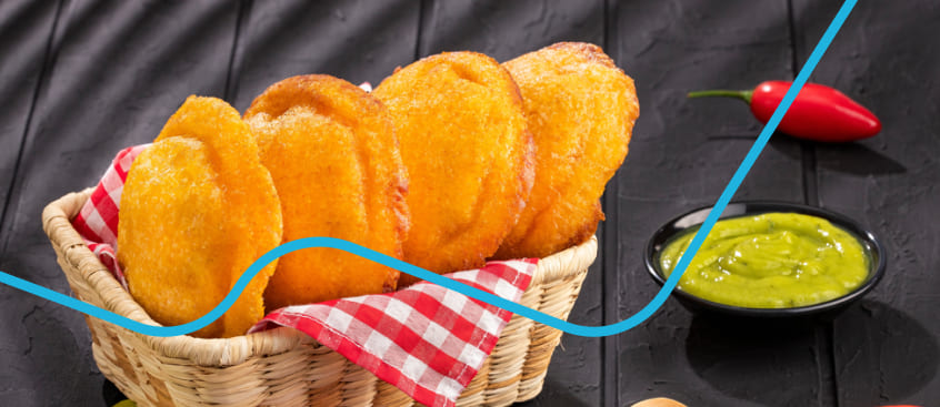 Gastronomia variada en el país