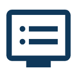 <svg xmlns="http://www.w3.org/2000/svg" height="40px" viewBox="0 -960 960 960" width="40px" fill="#0F385A"><path d="M279.99-404.67q15.01 0 25.18-10.15 10.16-10.16 10.16-25.17 0-15.01-10.15-25.18-10.16-10.16-25.17-10.16-15.01 0-25.18 10.15-10.16 10.16-10.16 25.17 0 15.01 10.15 25.18 10.16 10.16 25.17 10.16Zm0-160q15.01 0 25.18-10.15 10.16-10.16 10.16-25.17 0-15.01-10.15-25.18-10.16-10.16-25.17-10.16-15.01 0-25.18 10.15-10.16 10.16-10.16 25.17 0 15.01 10.15 25.18 10.16 10.16 25.17 10.16Zm80.01 158h360v-66.66H360v66.66Zm0-160h360v-66.66H360v66.66ZM326.67-120v-80h-180q-27 0-46.84-19.83Q80-239.67 80-266.67v-506.66q0-27 19.83-46.84Q119.67-840 146.67-840h666.66q27 0 46.84 19.83Q880-800.33 880-773.33v506.66q0 27-19.83 46.84Q840.33-200 813.33-200h-180v80H326.67Zm-180-146.67h666.66v-506.66H146.67v506.66Zm0 0v-506.66 506.66Z"/></svg>