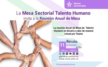 Reunión Anual Mesa Sectorial Talento Humano (11 diciembre 2024)