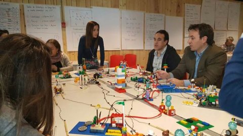 Ejecución de actividad con Lego Serious Play