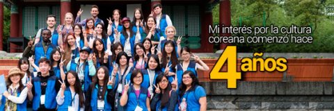 Mi interés por la cultura coreana comenzó hace cuatro años