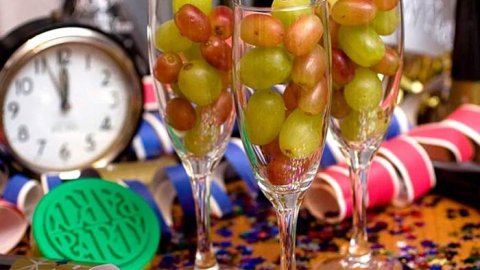 Ritual de las 12 uvas en Navidad