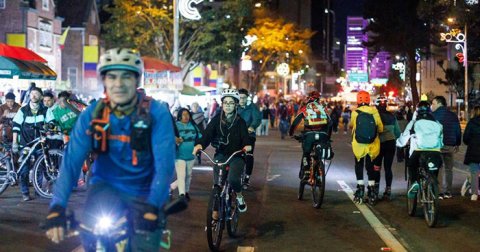 Ciclovía Nocturna en este diciembre 2023